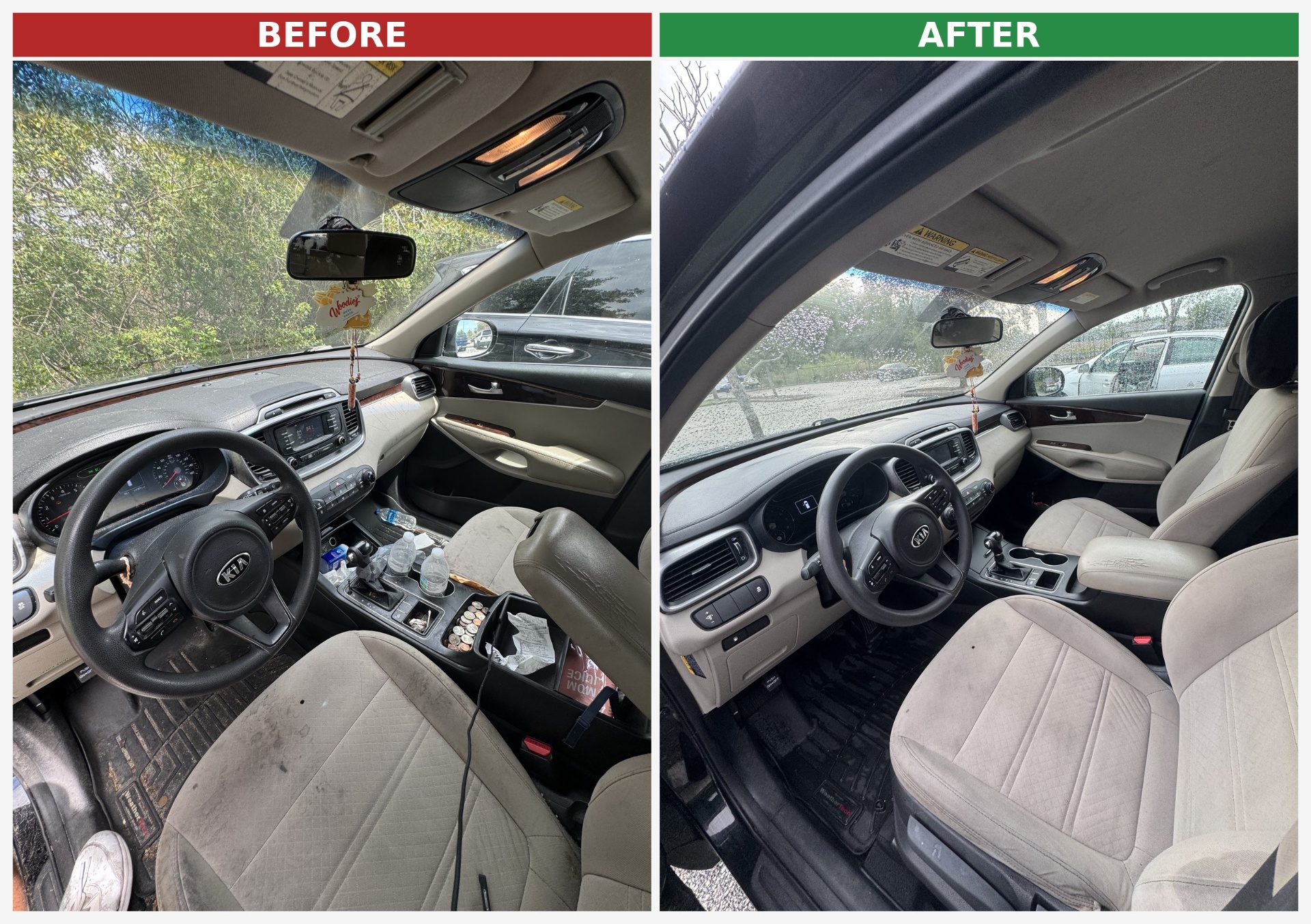 Before and after: full interior detail
