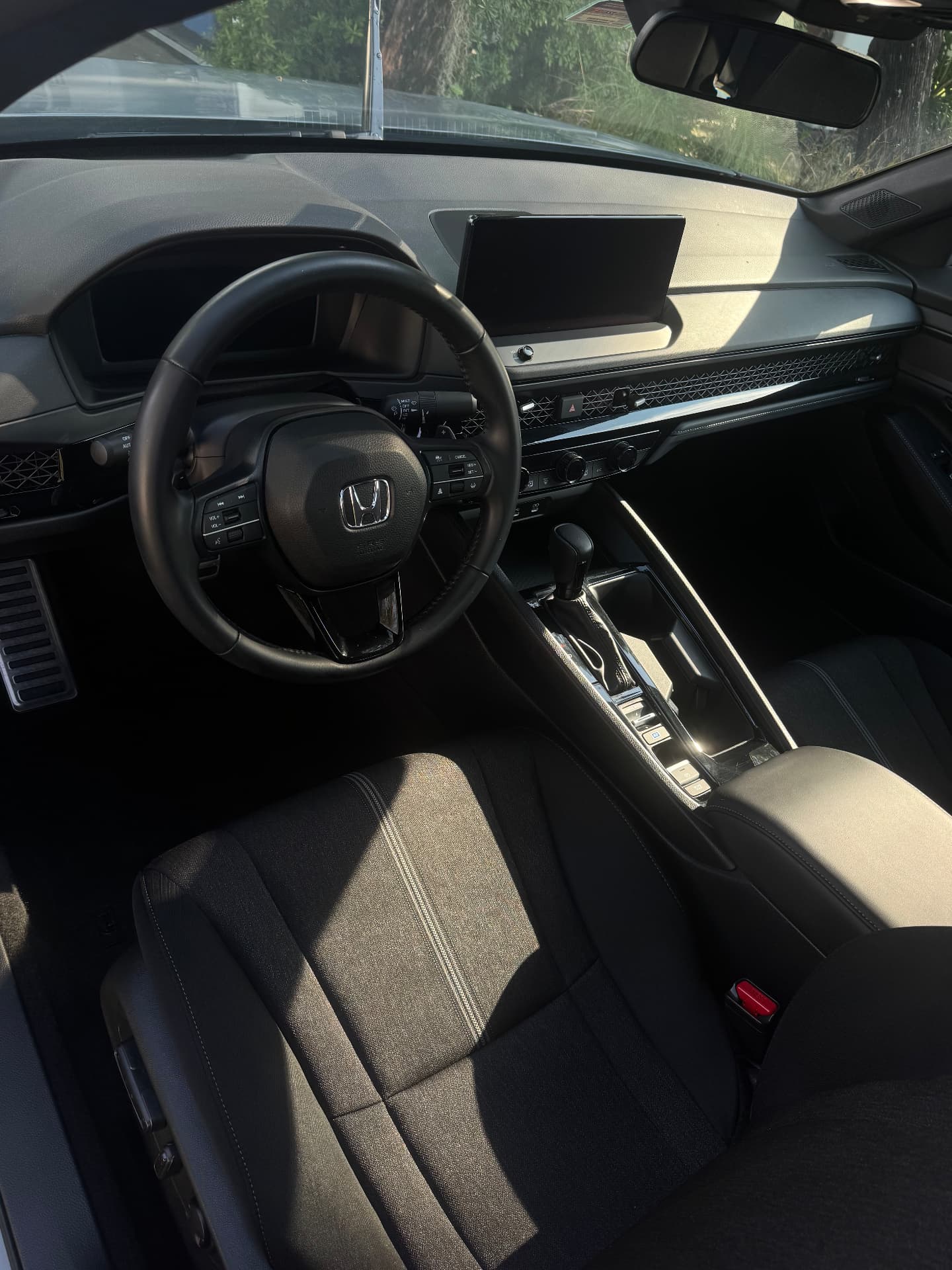 Honda Accord interior after full detail