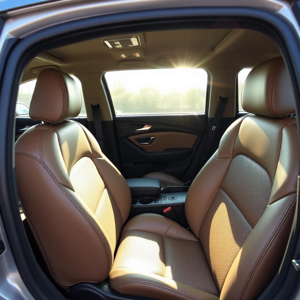 Clean interior